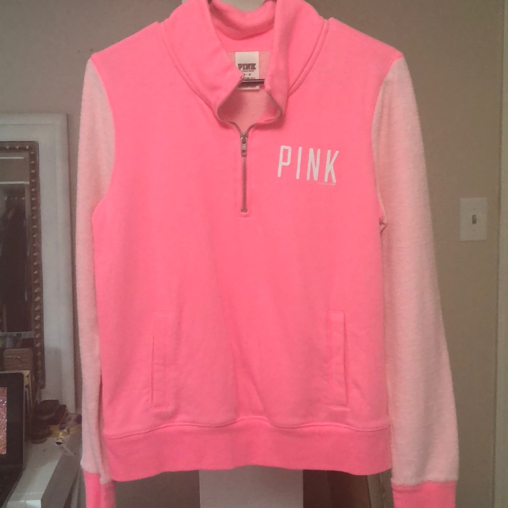 Pink Half Zip